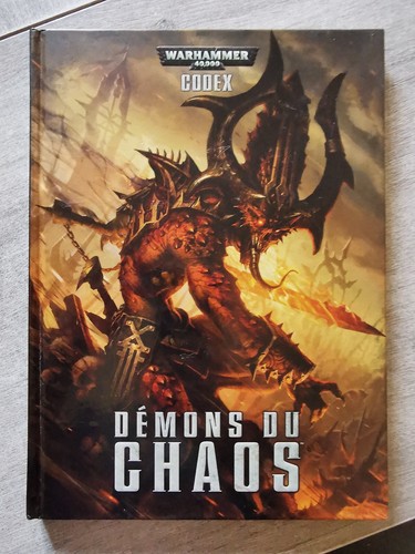Warhammer 40k codex démons - warhammer,