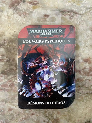 Warhammer 40000 set - set, cartes